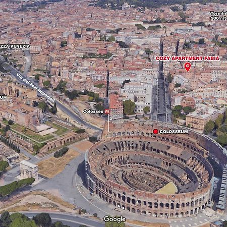 Cozy Apartment Fabia 300 Mt From Colosseum Extérieur photo